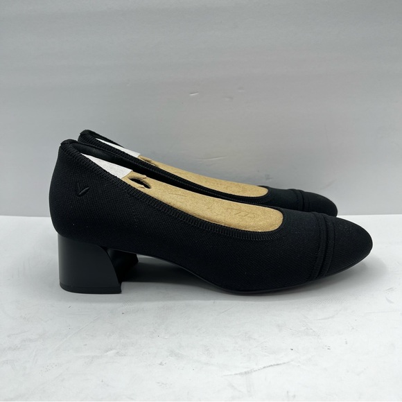 Vivaia Women’s Size 8.5 (39.5) Julie Pro black round toe chunky block heels - Picture 6 of 14
